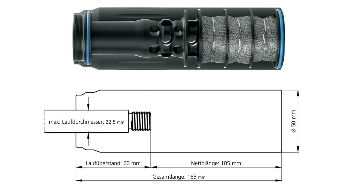 Recknagel ERA Silencer SOB 3D