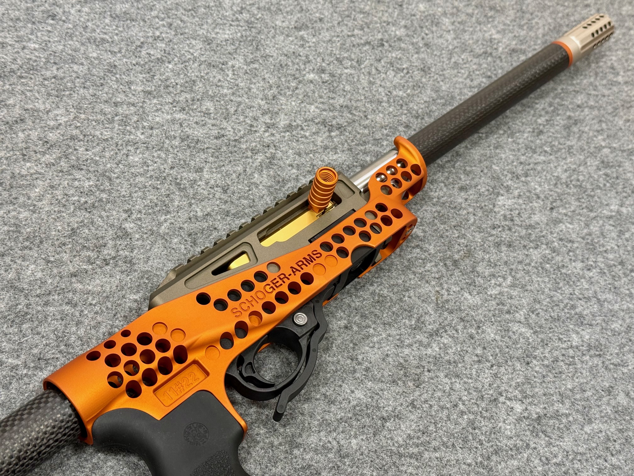 SCHOGER-ARMS 11#22® GRT .22lr 11er Agent Orange SCHOGER-ARMS 11#22® GRT .22lr 11er Agent Orange